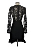 Bebe Black Cocktail Dress Size XXS - photo 2