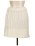 Unbranded 100% Polyester Chevron-herringbone Ivory Casual Skirt Size L - photo 1