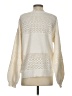 Unbranded 100% Polyester Chevron-herringbone Ivory Pullover Sweater Size S - photo 2
