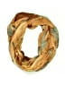 Eyeful 100% Polyester Tropical Tan Brown Scarf One size - photo 1