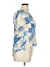 Cupio 100% Rayon Blue Sleeveless Blouse Size XL - photo 4