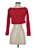Divided by H&M Red Long Sleeve Top Size S - photo 2