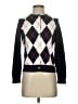 Lands' End 100% Baumwolle Argyle Black Cardigan Size XS - photo 1