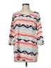 Peach Love Pink 3/4 Sleeve Blouse Size M - photo 1