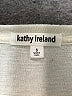 Kathy Ireland Ivory Short Sleeve Top Size S - photo 7