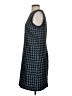 Ann Taylor 100% Polyester Houndstooth Blue Casual Dress Size 2 - photo 5