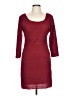 Max Studio Burgundy Casual Dress Size L - photo 1