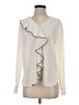 Lyssé Ivory Long Sleeve Blouse Size S - photo 1