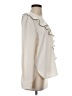 Lyssé Ivory Long Sleeve Blouse Size S - photo 4