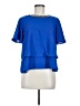 Zara Basic Blue Short Sleeve Blouse Size M - photo 1