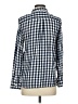 Levi's Checkered-gingham Blue Long Sleeve Button-Down Shirt Size S - photo 2