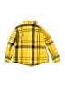 Gymboree 100% Cotton Plaid Yellow Long Sleeve Button-Down Shirt Size 2T - photo 2