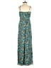 ASTR The Label 100% Polyester Print Teal Jumpsuit Size XS - photo 2