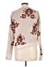 Knox Rose Floral Tan Pullover Sweater Size L - photo 2