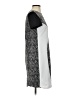 Taylor Graphic Gray Casual Dress Size 4 - photo 4
