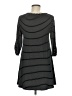 Garnet Hill Stripes Black Casual Dress Size M - photo 2
