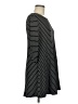Garnet Hill Stripes Black Casual Dress Size M - photo 4