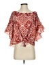Unbranded Red 3/4 Sleeve Blouse Size S - photo 1