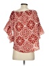 Unbranded Red 3/4 Sleeve Blouse Size S - photo 2