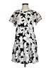 Crown & Ivy Print Gray Casual Dress Size XS - photo 1