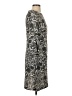 Tommy Hilfiger Paisley Gray Casual Dress Size 2 - photo 4