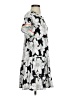 Crown & Ivy Print Gray Casual Dress Size XS - photo 4