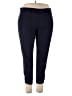 Eileen Fisher Solid Blue Active Pants Size L - photo 1