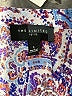 The Limited 100% Polyester Paisley Blue 3/4 Sleeve Blouse Size L (petite) - photo 7