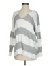 Reborn J Stripes Gray Pullover Sweater Size S - photo 1