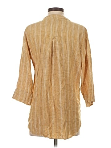 Bridgehampton Isaac Mizrahi Live! 3/4 Sleeve Button-Down Shirt (view 2)