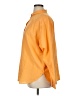 Ann Taylor LOFT Solid Orange Long Sleeve Button-Down Shirt Size XL - photo 5
