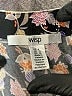 Wisp Print Black Casual Dress Size 6 - photo 7