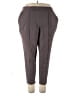 Nine West Solid Gray Active Pants Size 1X - photo 1