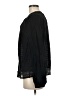 Point Sur 100% Cotton Black Long Sleeve Blouse Size M - photo 5