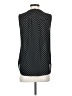 Vince Camuto 100% Polyester Polka Dots Black Sleeveless Blouse Size XS - photo 2