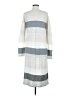 CAbi Color Block Stripes Gray Kimono Size M - photo 2