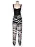 Material Girl 100% Polyester Graphic Black Jumpsuit Size M - photo 1