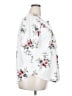 Unbranded Floral White Short Sleeve Blouse Size 2X - photo 4