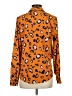 3.1 Phillip Lim for Target 100% Polyester Animal Print Orange Long Sleeve Blouse Size S - photo 2