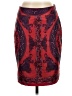INC International Concepts Paisley Red Formal Skirt Size 2 - photo 1