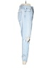 AGOLDE 100% Cotton Hearts Blue Jeans Size 27 waist - photo 4