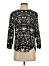 J.Crew 100% Polyester Black Long Sleeve Top Size 2 - photo 1