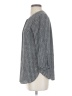 NYDJ 100% Polyester Gray 3/4 Sleeve Blouse Size S - photo 5