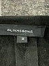 Olivaceous Solid Black Casual Dress Size S - photo 7