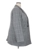 ELOQUII Plaid Gray Blazer Size 18 - photo 4