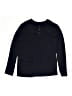 Lee Black Long Sleeve Henley Size 8 - photo 1