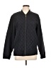 Perry Ellis 100% Nylon Argyle Black Jacket Size L - photo 1
