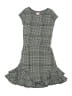 Aqua Houndstooth Gray Dress Size S (kids) - photo 1