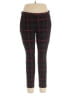 Hue Plaid Black Leggings Size XL - photo 1
