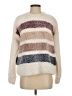 Thread & Supply Stripes Ivory Pullover Sweater Size S - photo 1